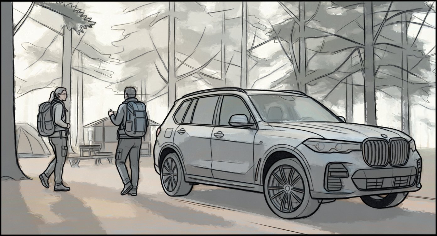 Automotive - Lifestyle - storyboard frame 9 by Dakota Warren